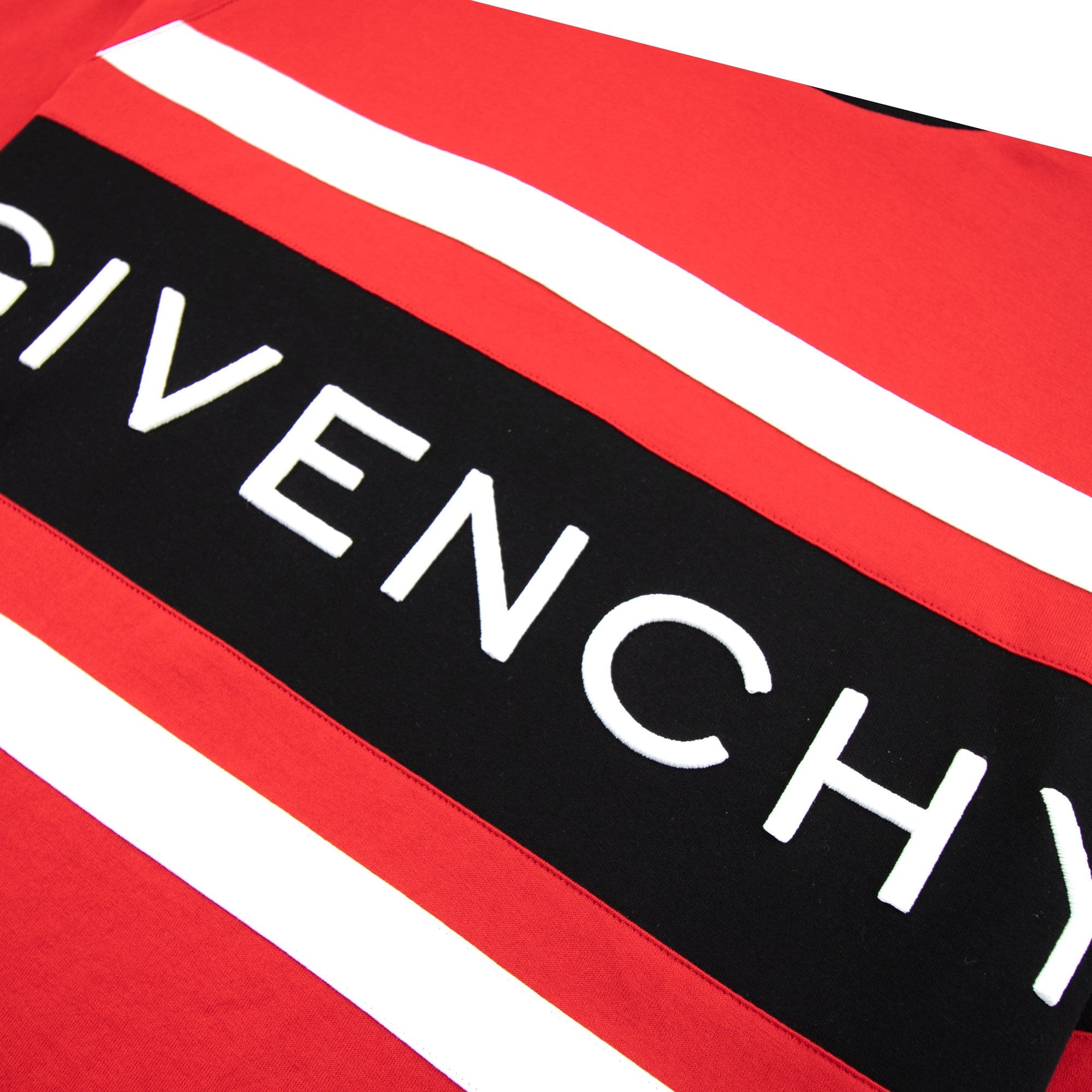 Givenchy 4G Contrasted Slim Fit T-Shirt Red/Black