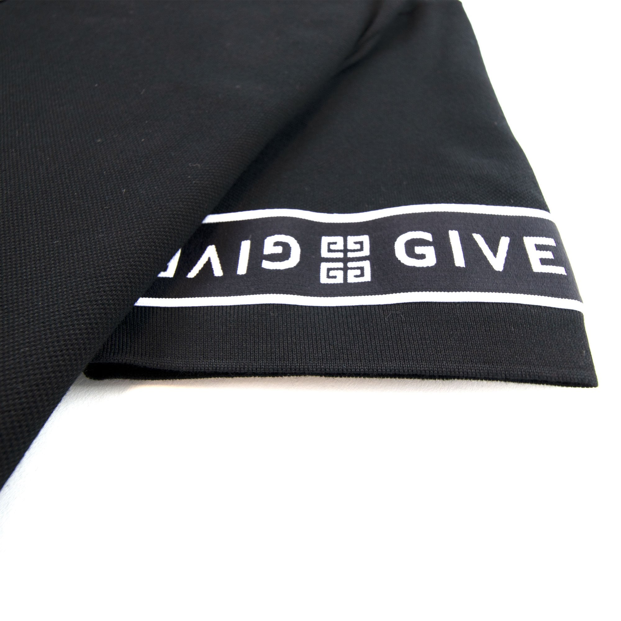 Givenchy 4G Band Slim Fit Polo Black