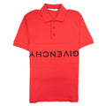 Givenchy Reverse Logo Slim Fit Polo Red