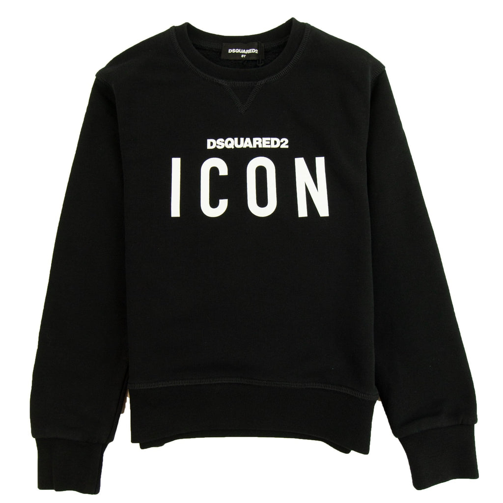 Dsquared2 Kids Icon Crewneck Sweatshirt Black