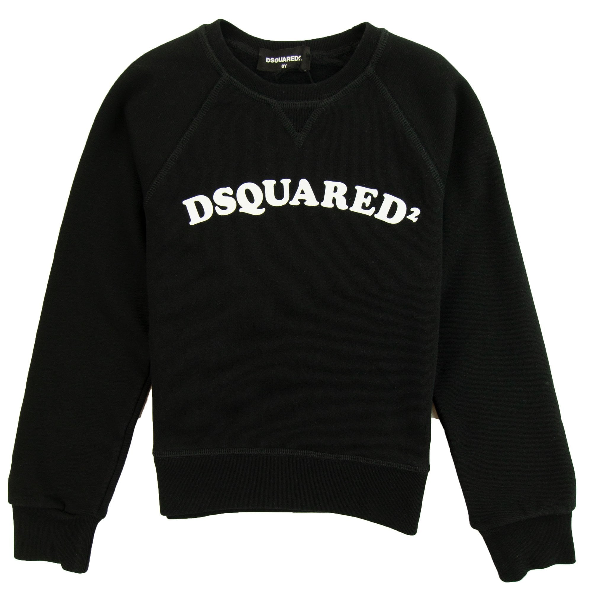 Dsquared2 Kids Arch Logo Crewneck Sweatshirt Black