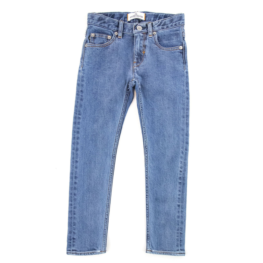 Stone Island Junior SK Used Wash Jeans Denim