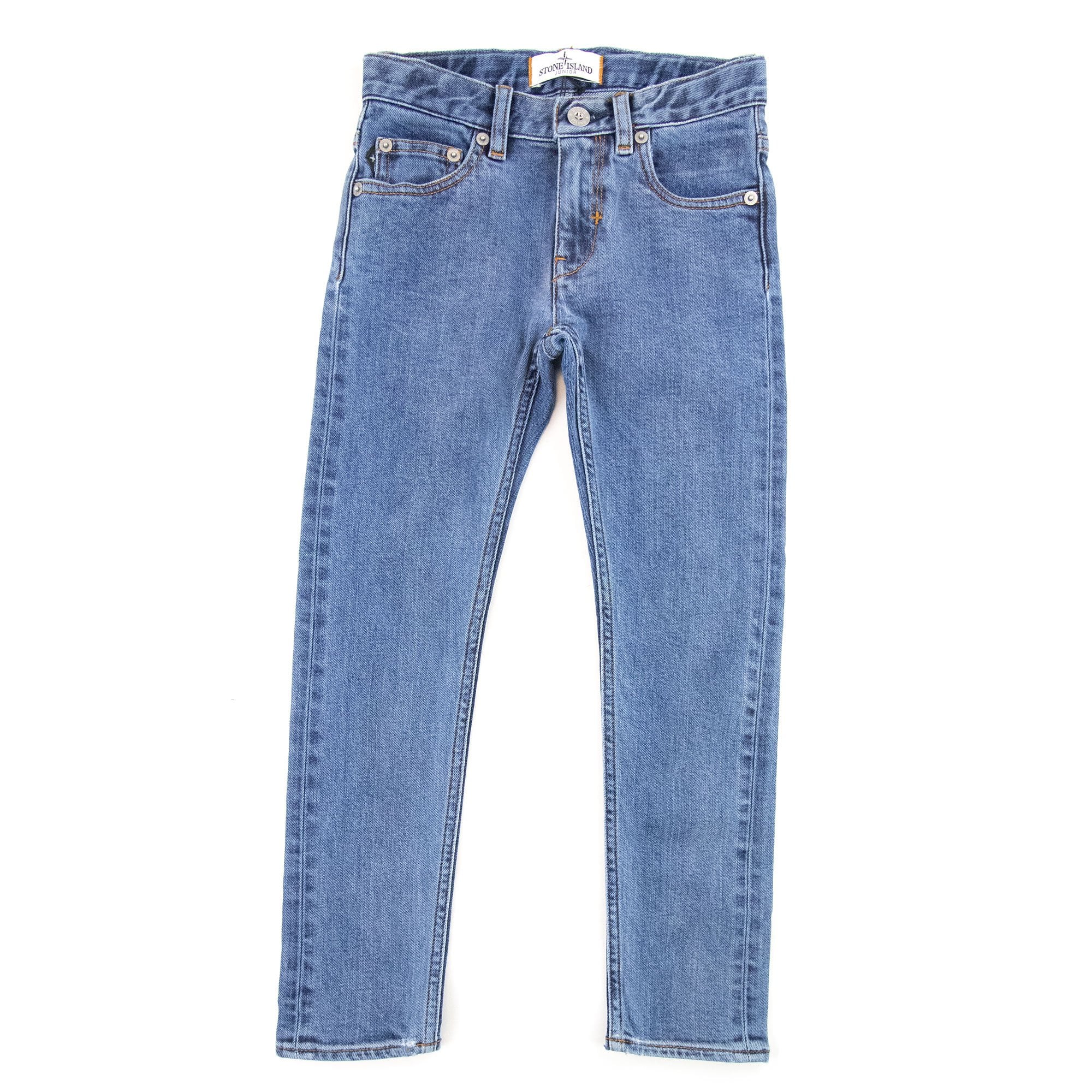 Stone Island Junior SK Used Wash Jeans Denim