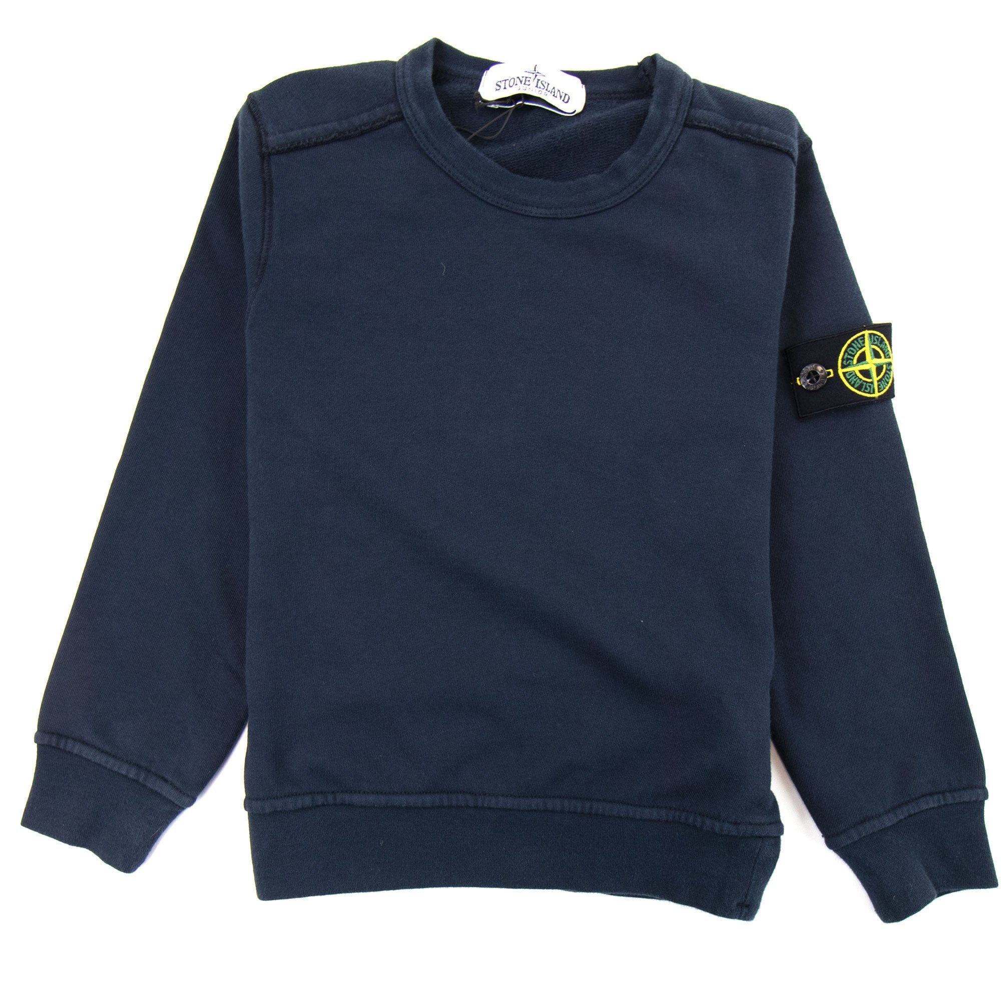 Stone Island Junior SS Crewneck Sweatshirt Navy V0020 | ONU – Onu