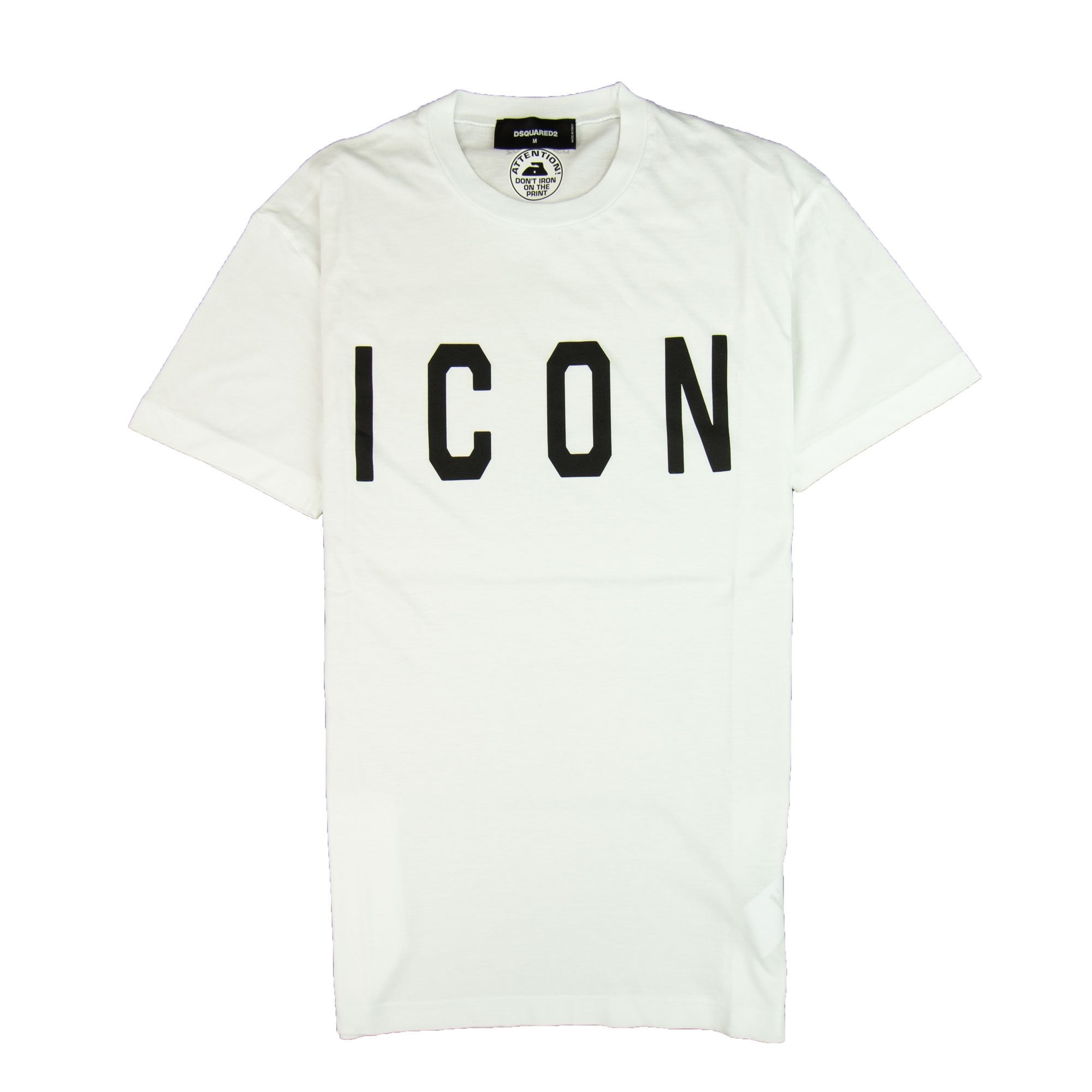 Dsquared2 Icon Print T-shirt White 0100 – Onu