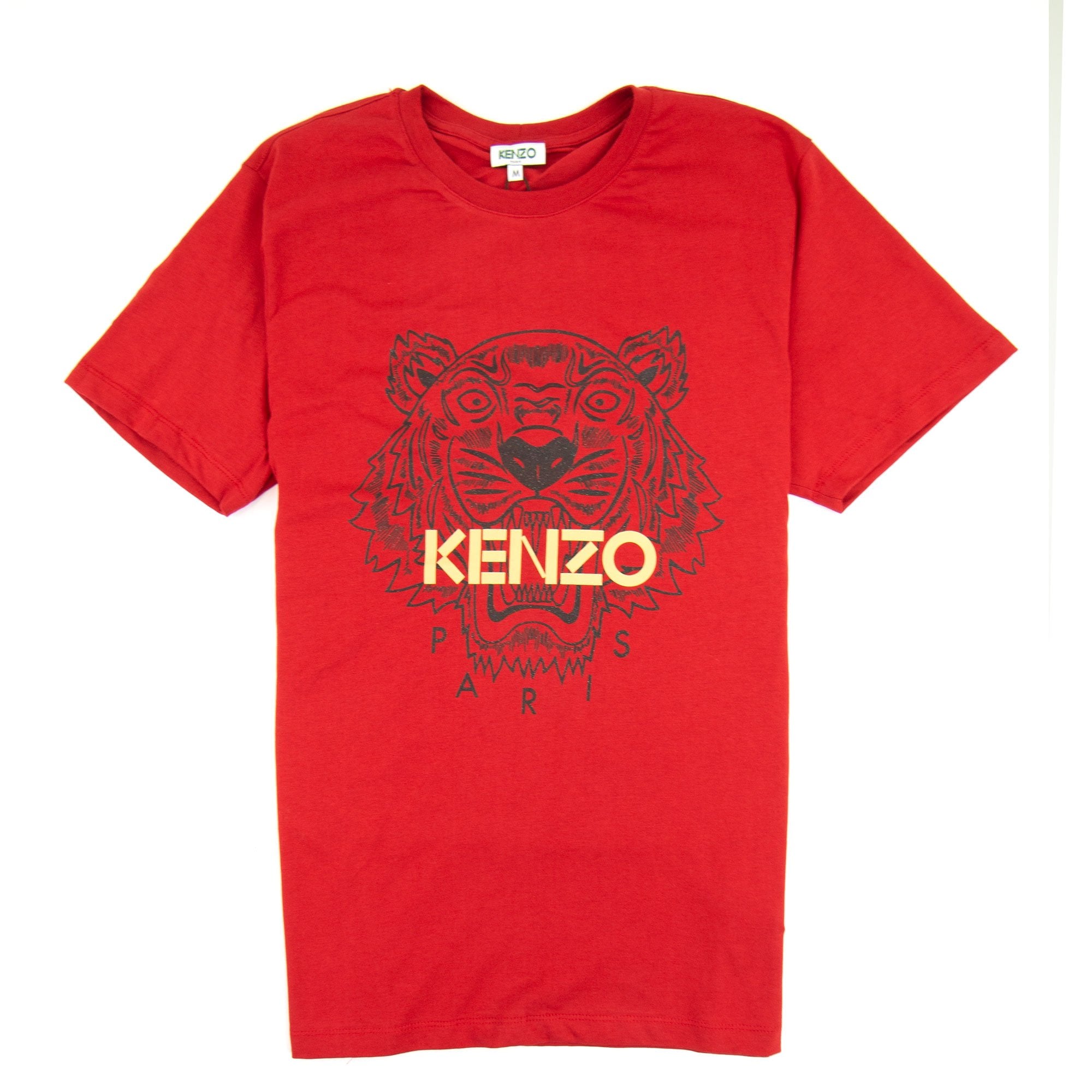 Kenzo Glitter Tiger T-shirt Red