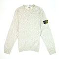 Stone Island Junior S/S Marl Sweatshirt Dust Grey V0060