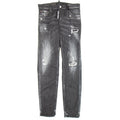Dsquared2 Black Worked Slim Jeans Black