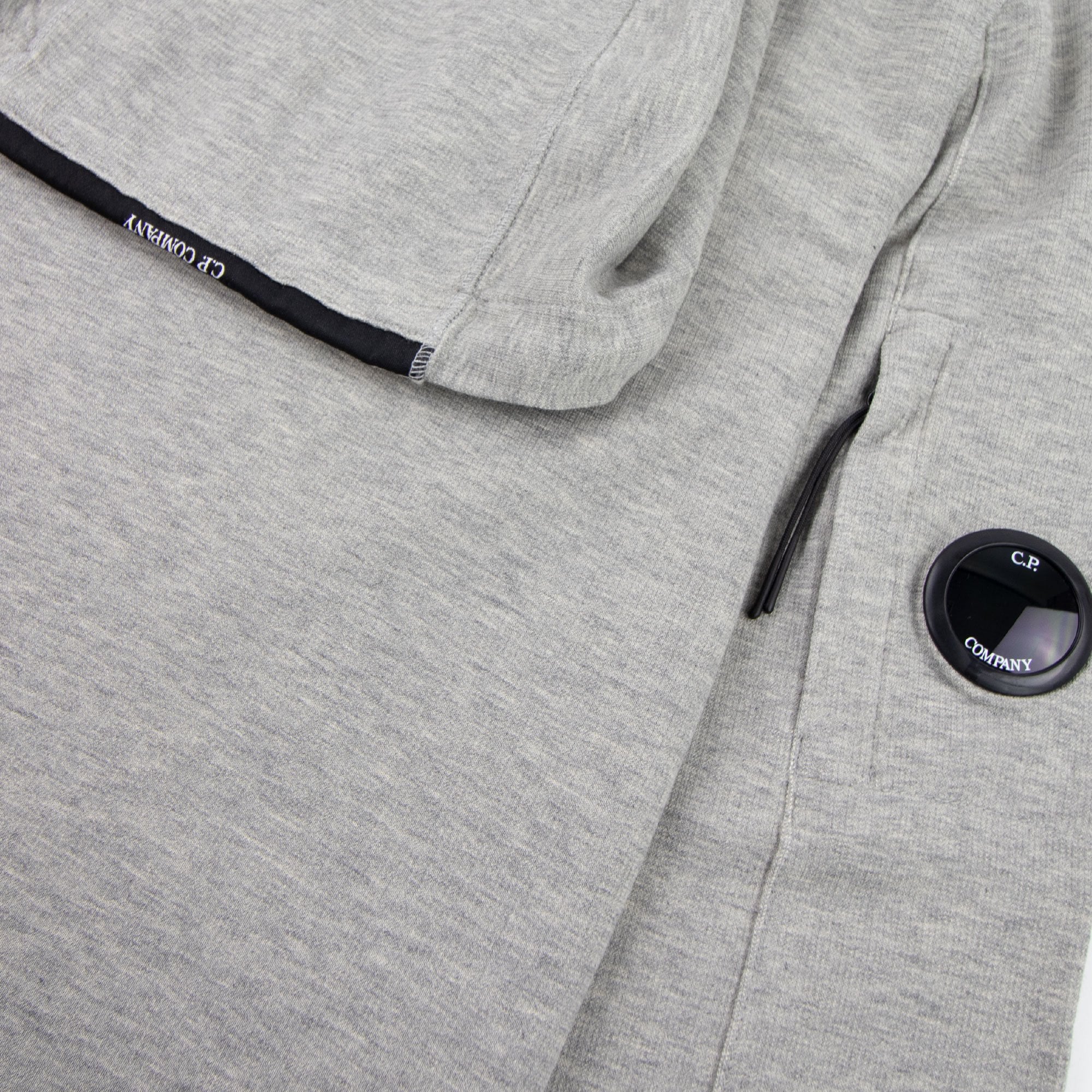 CP Company Light Fleece Hooded Sweat Grey M93
