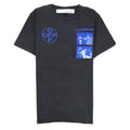 Off White Hardcore Caravaggio Jersey T-shirt Black/blue