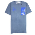Off White Caravaggio S/S T-Shirt Indigo Blue