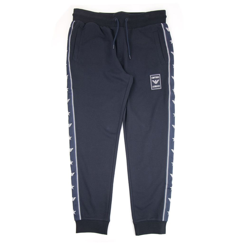 Emporio Armani Side Stripes Jogging Pants Blue Navy 0922