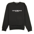 Emporio Armani Logo Print Sweatshirt Black 999