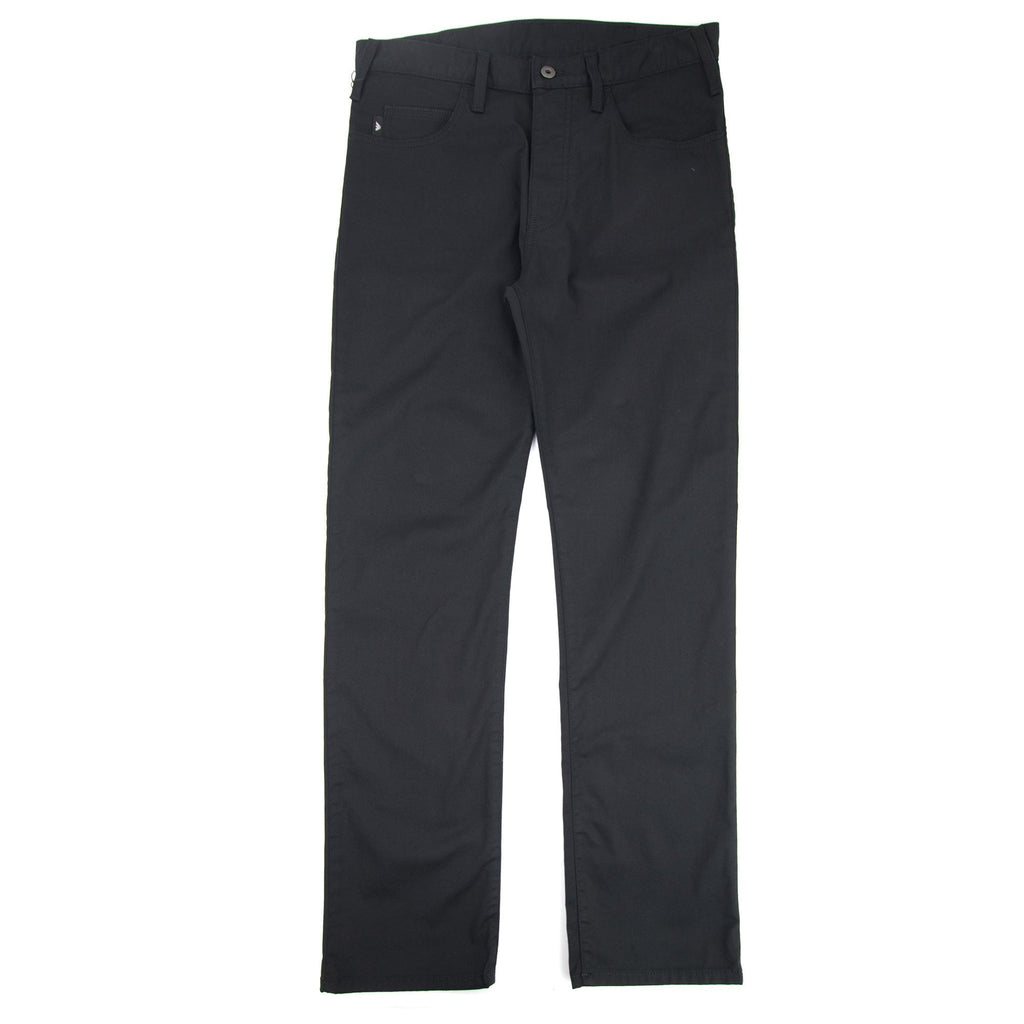 Emporio Armani J06 Slim Fit Matching Stitch Jeans Nero 0999