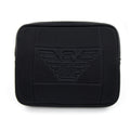 Emporio Armani Small Mesh Eagle Briefcase Bag Black/black