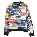 Love Moschino All Over Cassette Printed Sweatshirt Multi