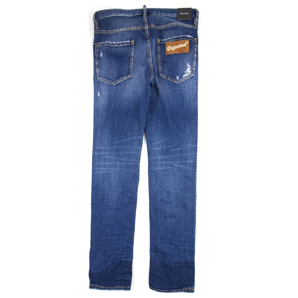 Dsquared2 Suede Patch Cool Guy Jeans Denim 470