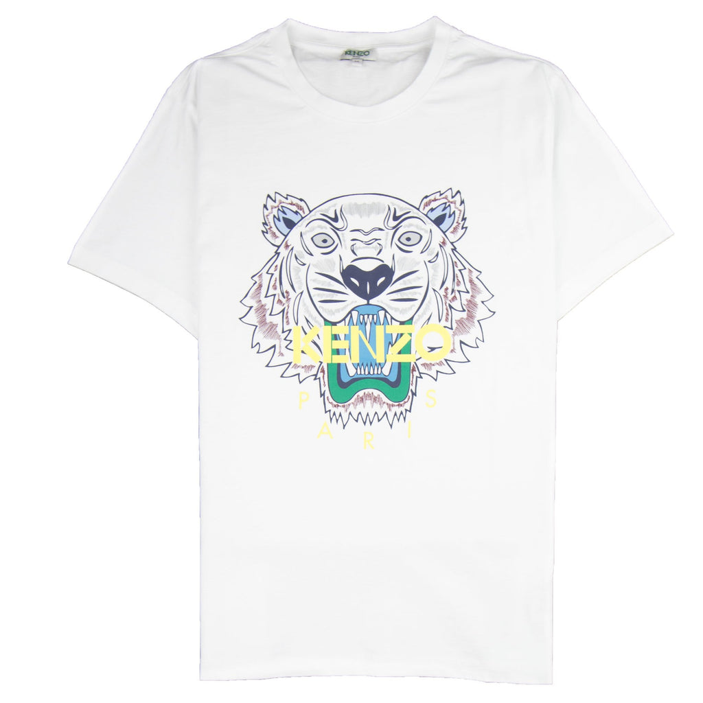Kenzo Tiger T-shirt White/yellow