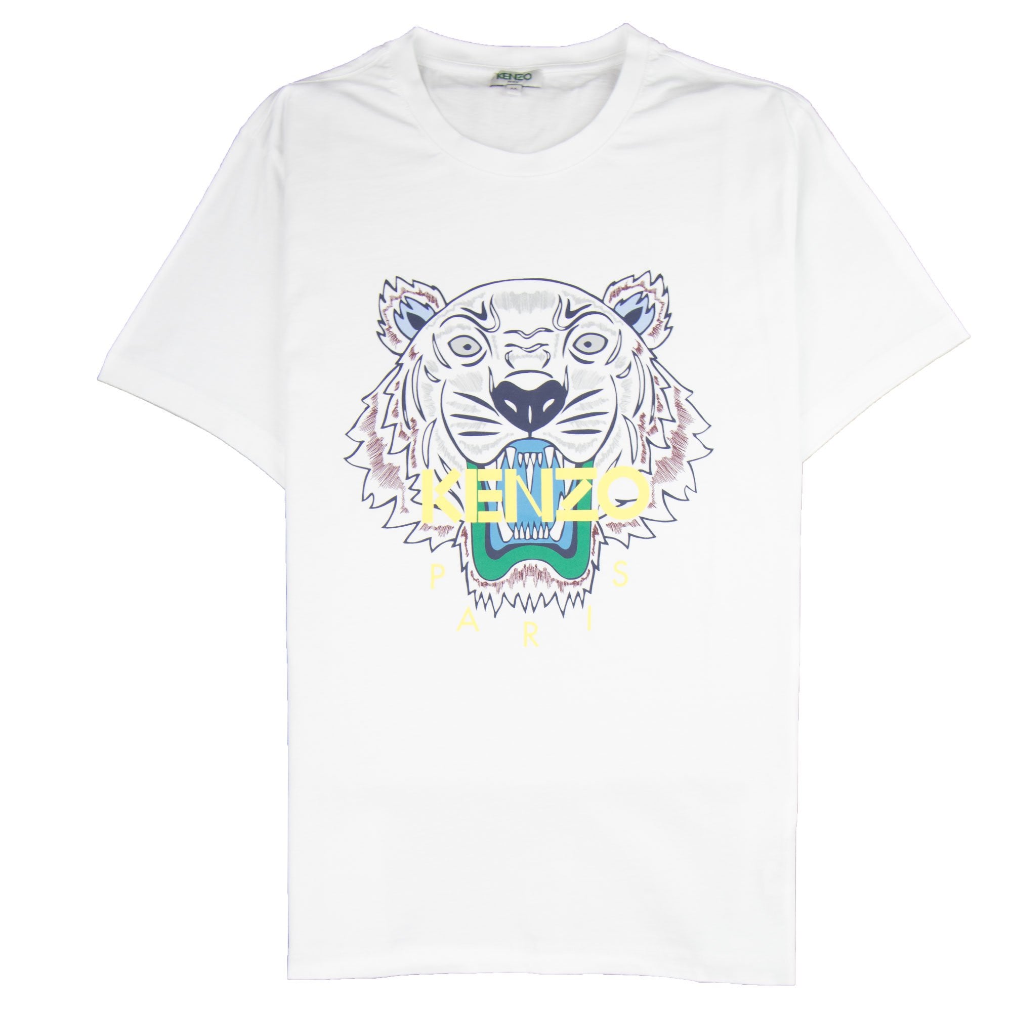 Kenzo Tiger T-shirt White/yellow