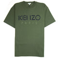 Kenzo Mesh Logo Heavyweight T-shirt Khaki