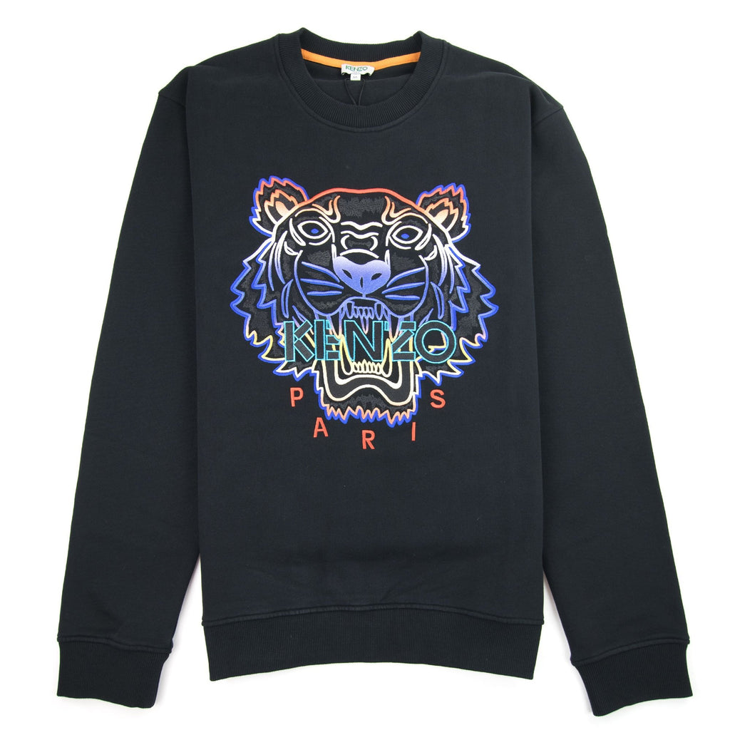 Kenzo Gradient Tiger Sweatshirt Black