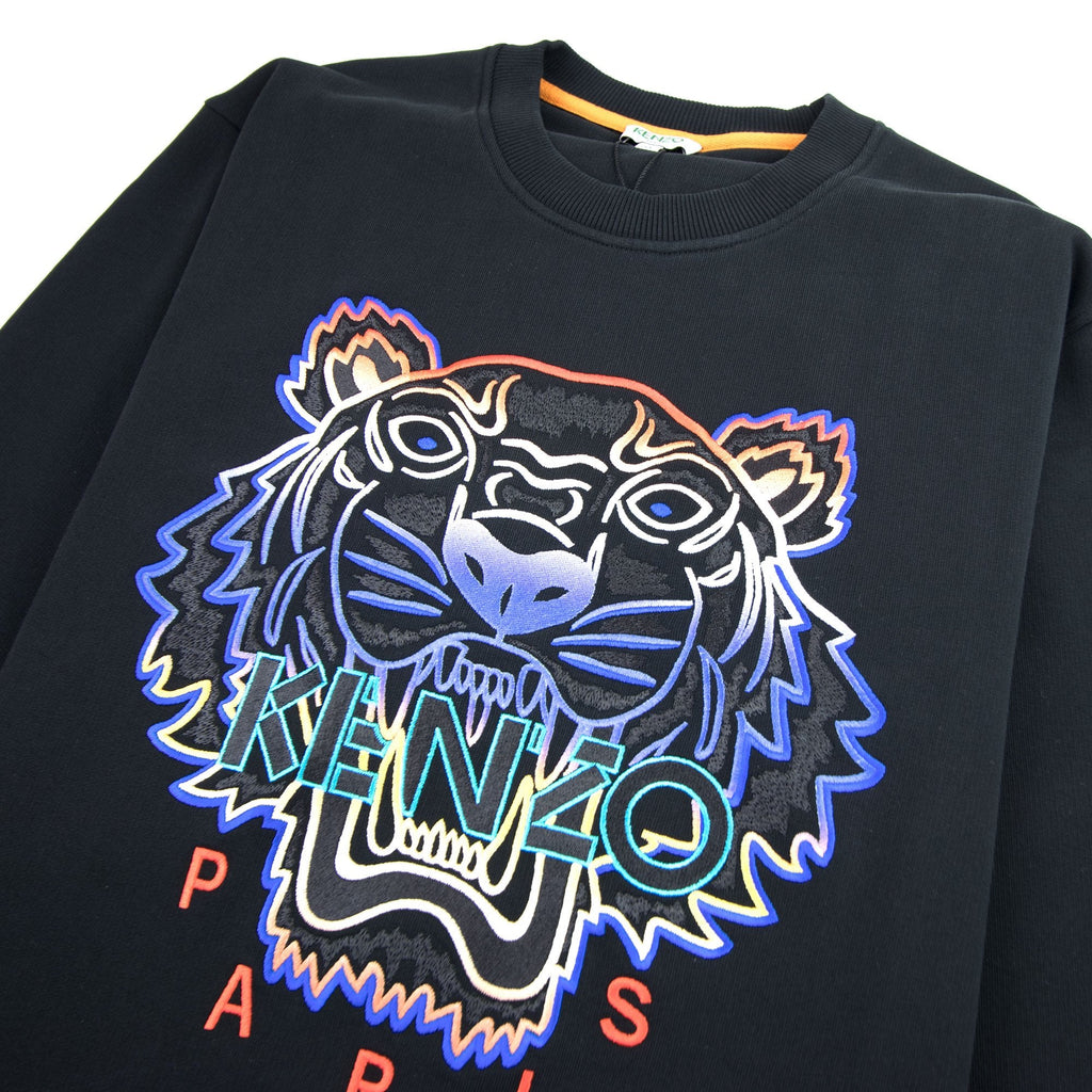 Kenzo Gradient Tiger Sweatshirt Black