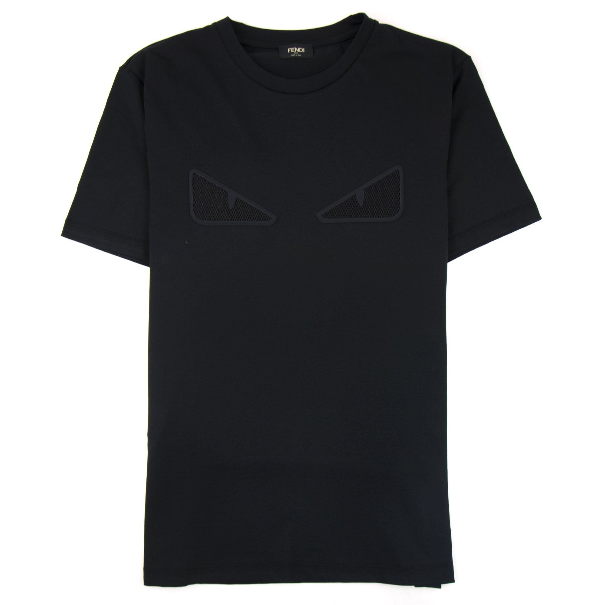 Fendi Grid Bug Eye T-shirt Black | ONU – Onu