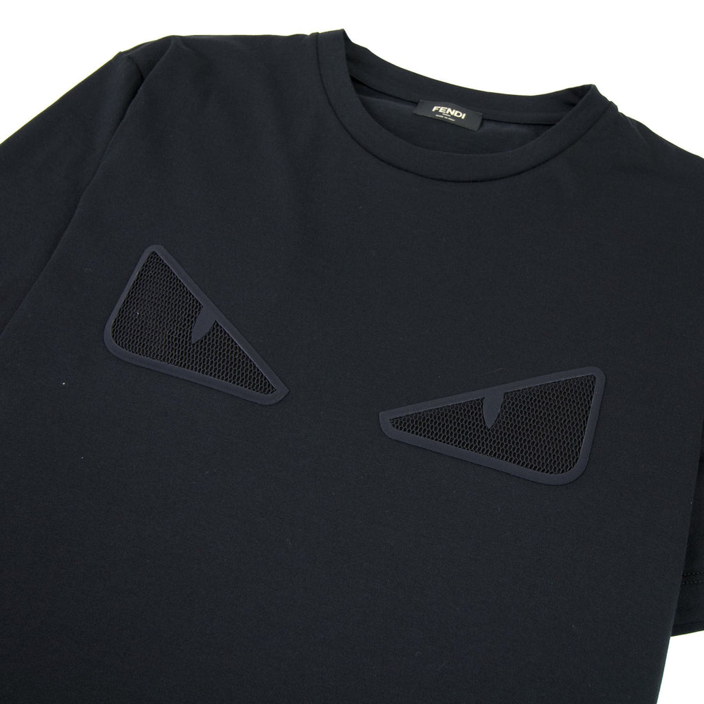 Fendi Mesh Bug Eye T-shirt Black