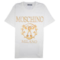 Moschino Couture Question Mark Jersey T-shirt Off White