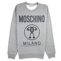 Moschino Couture Double Question Mark Sweatshirt Grey