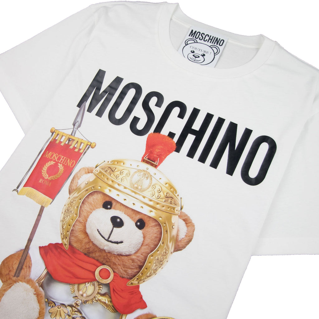 Moschino Couture Roman Teddy Bear T-shirt White
