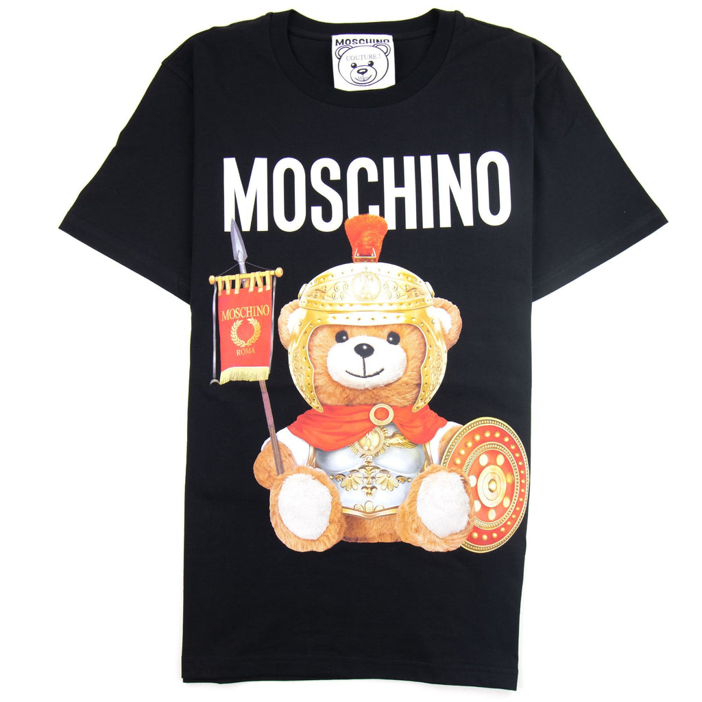 Moschino Couture Roman Teddy Bear T-shirt Black