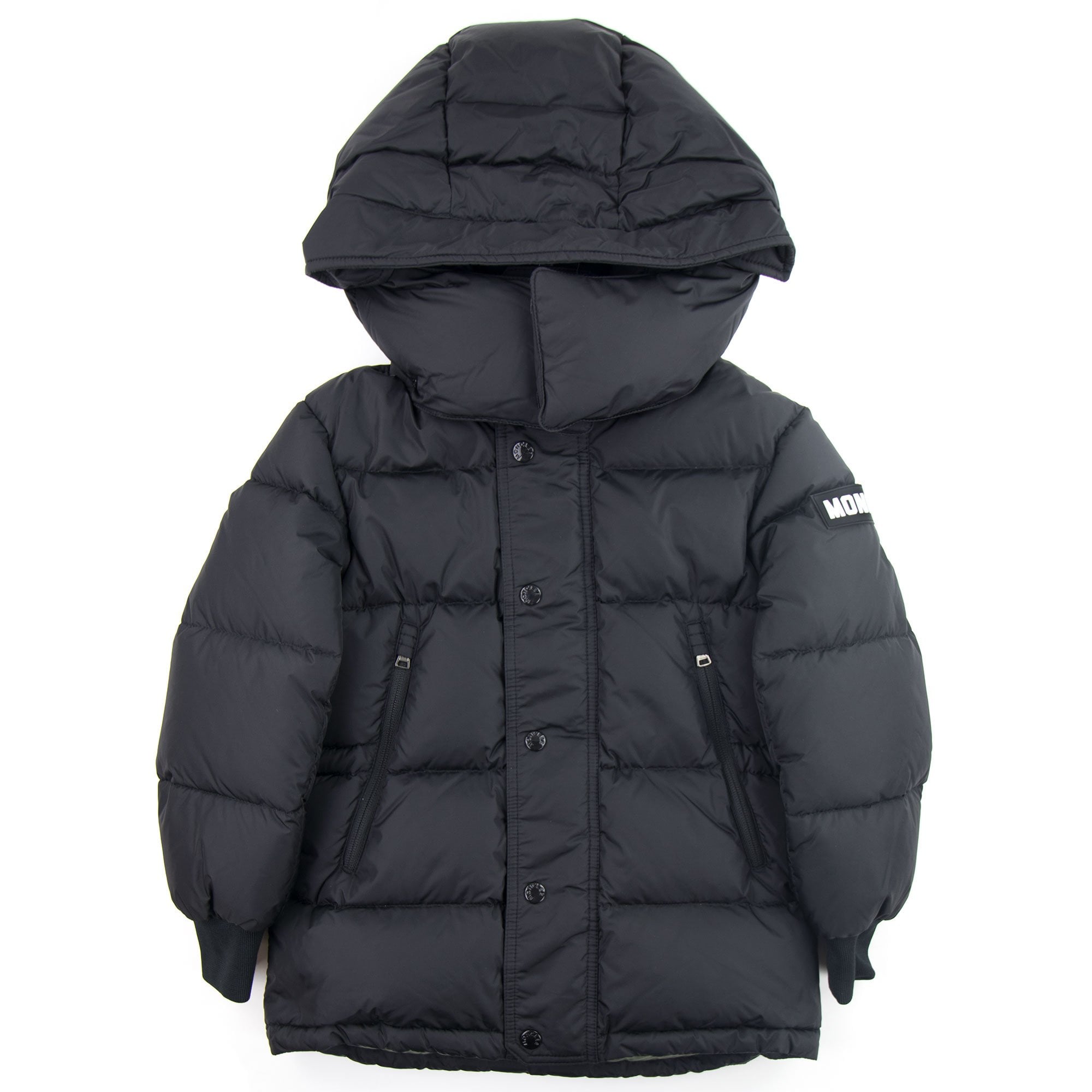 Moncler Junior Soubiran Giubbotto Down Jacket Black 999