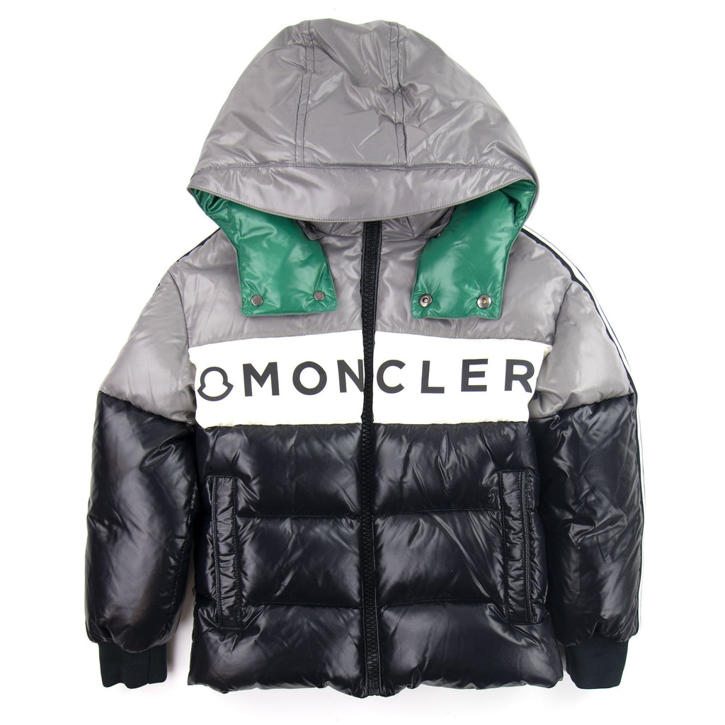 Moncler Junior Fabrege Giubbotto Down Jacket Black 906