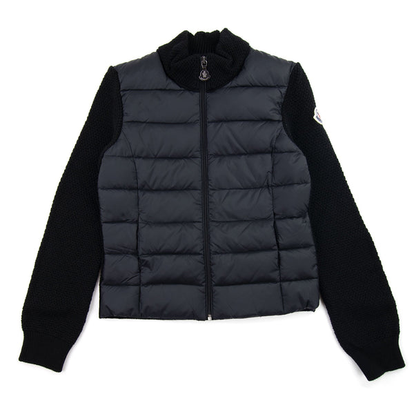 Moncler Junior Maglia Tricot Cardigan Black 999 | ONU – Onu