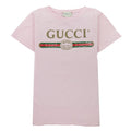 Gucci Junior Logo T-shirt 5861 Pink