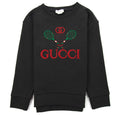 Gucci Junior Sweatshirt With Gucci Tennis 1073 Dark Grey