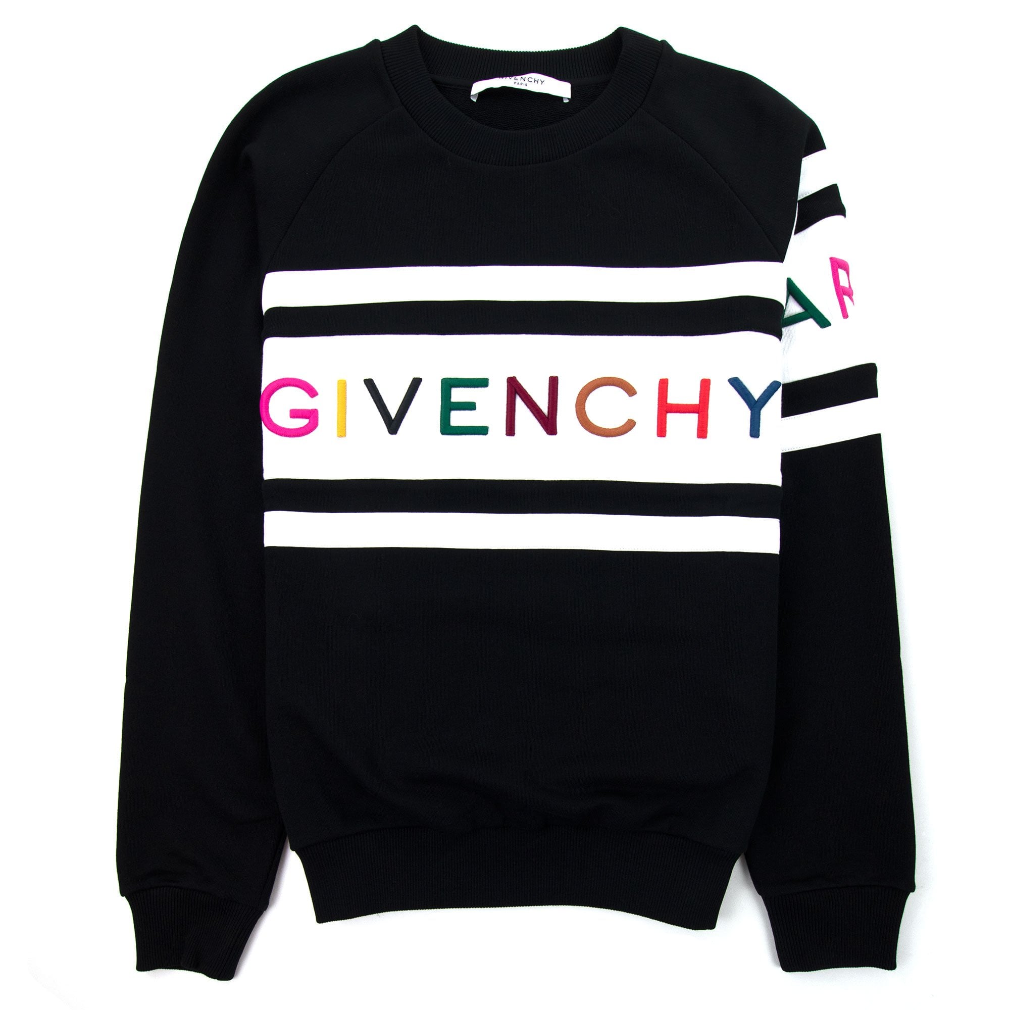 Givenchy Embroidered Sweatshirt Black/white