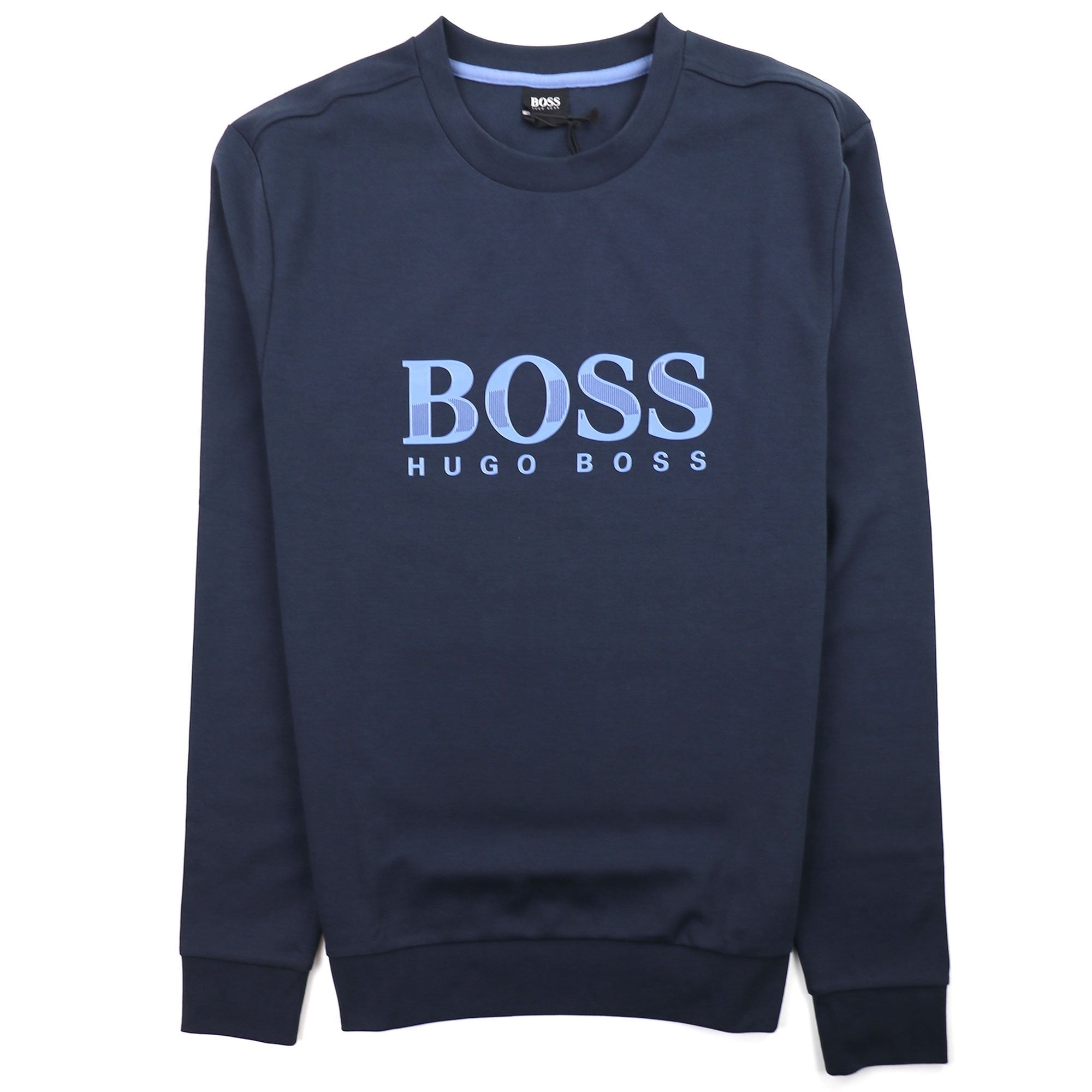 Hugo Boss Regular Fit Loungewear Sweatshirt Blue