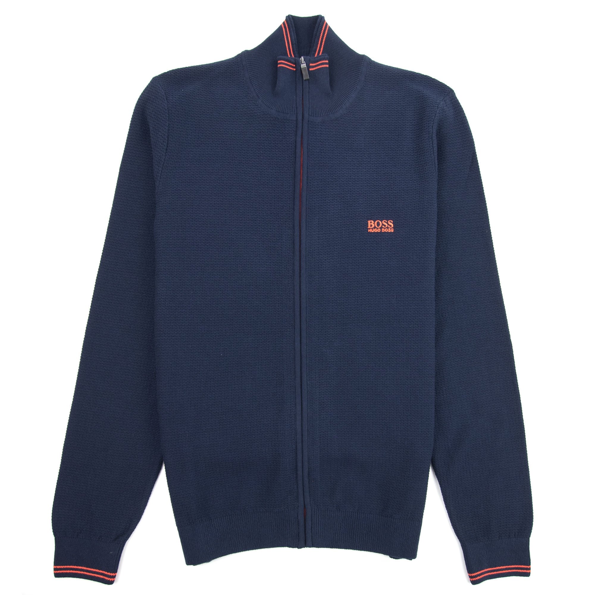 Hugo Boss Full Zip Zodney Funnel Neck Jacket 410 Navy