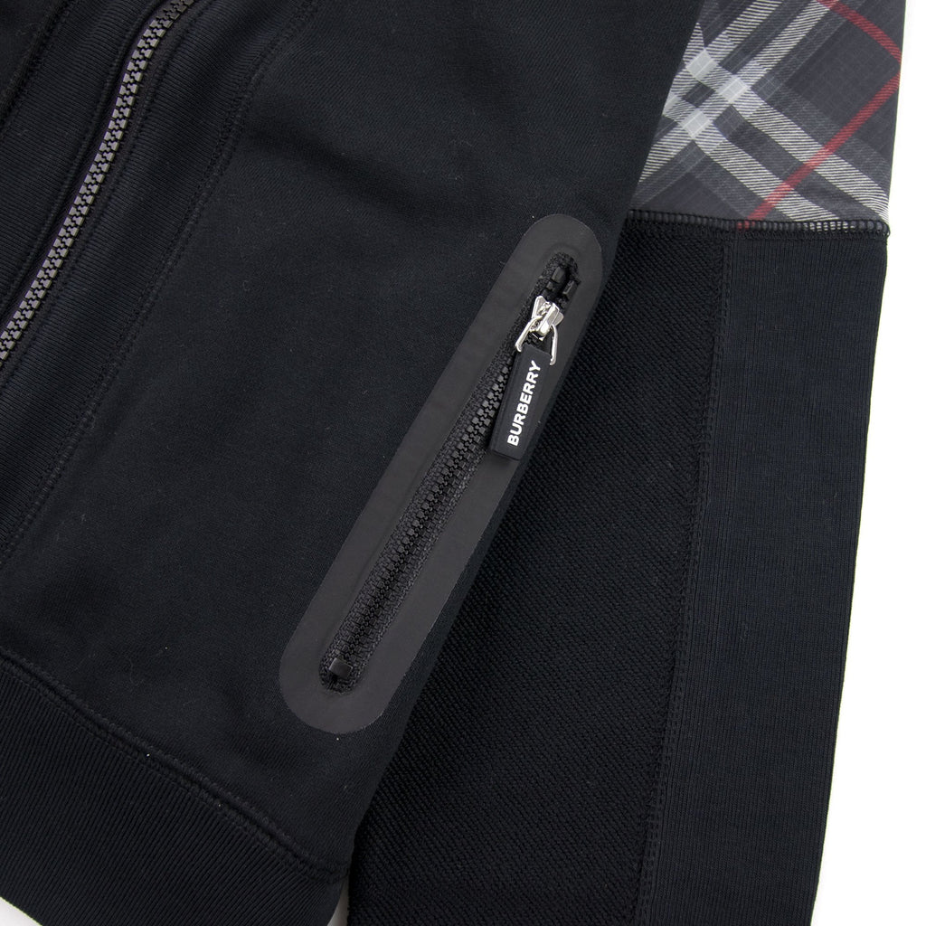 Burberry Children Hamilton Vintage Check Hoody Black