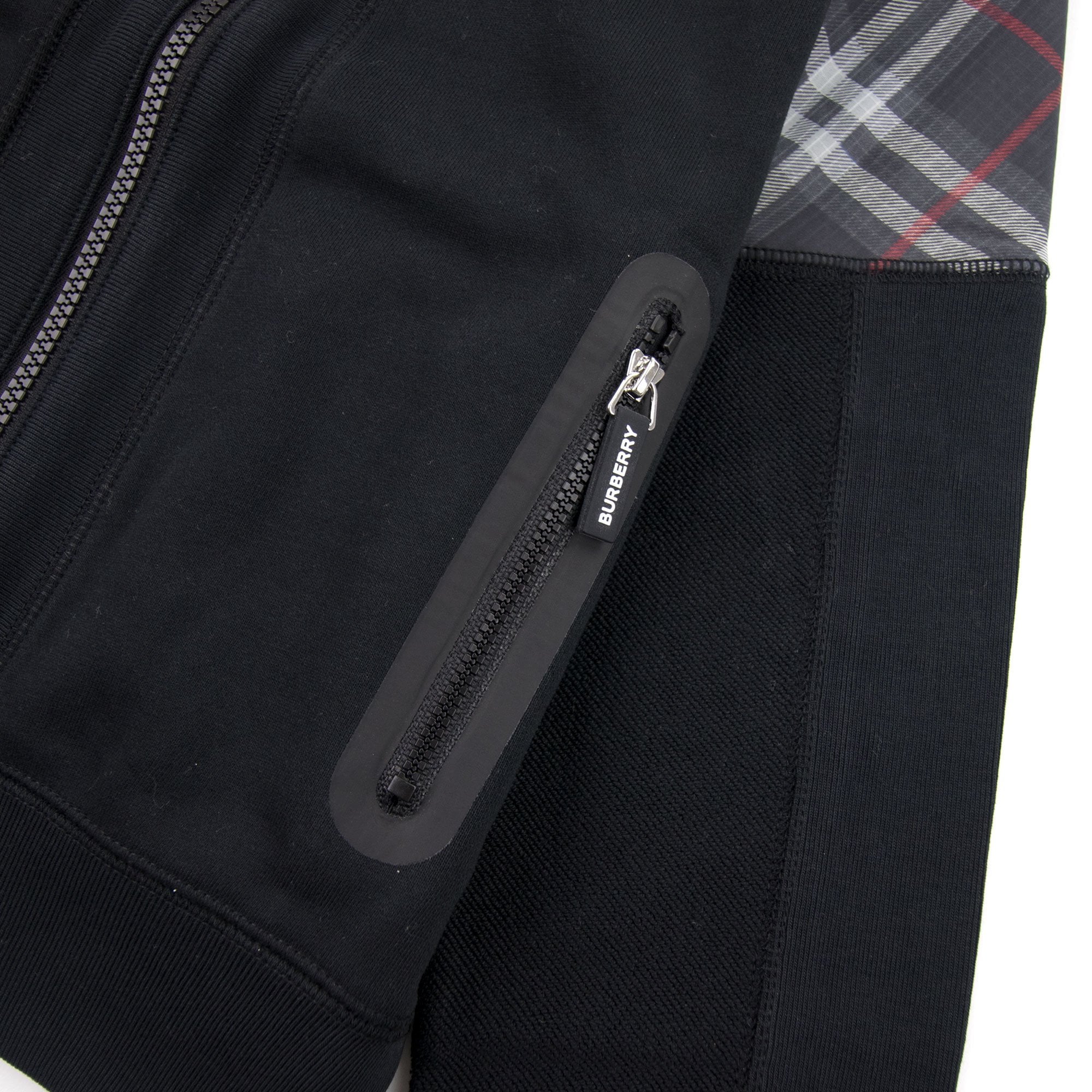 Burberry Children Hamilton Vintage Check Hoody Black