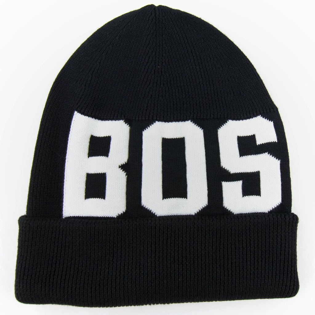 Hugo Boss Kids Knitted Hat Black