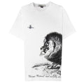 Vivienne Westwood Anglomania Lion Print T-shirt White 100