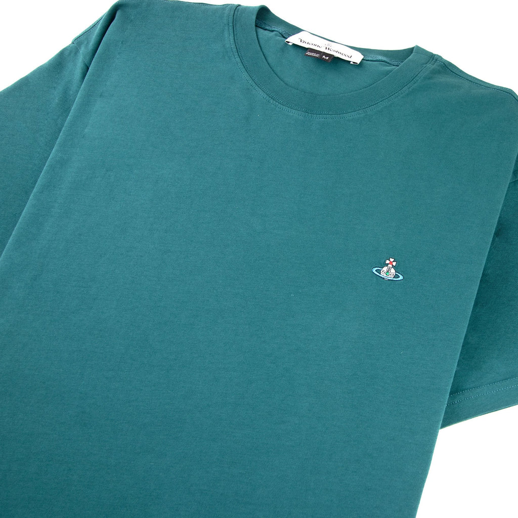 Vivienne Westwood Orb T-shirt Turquoise 616
