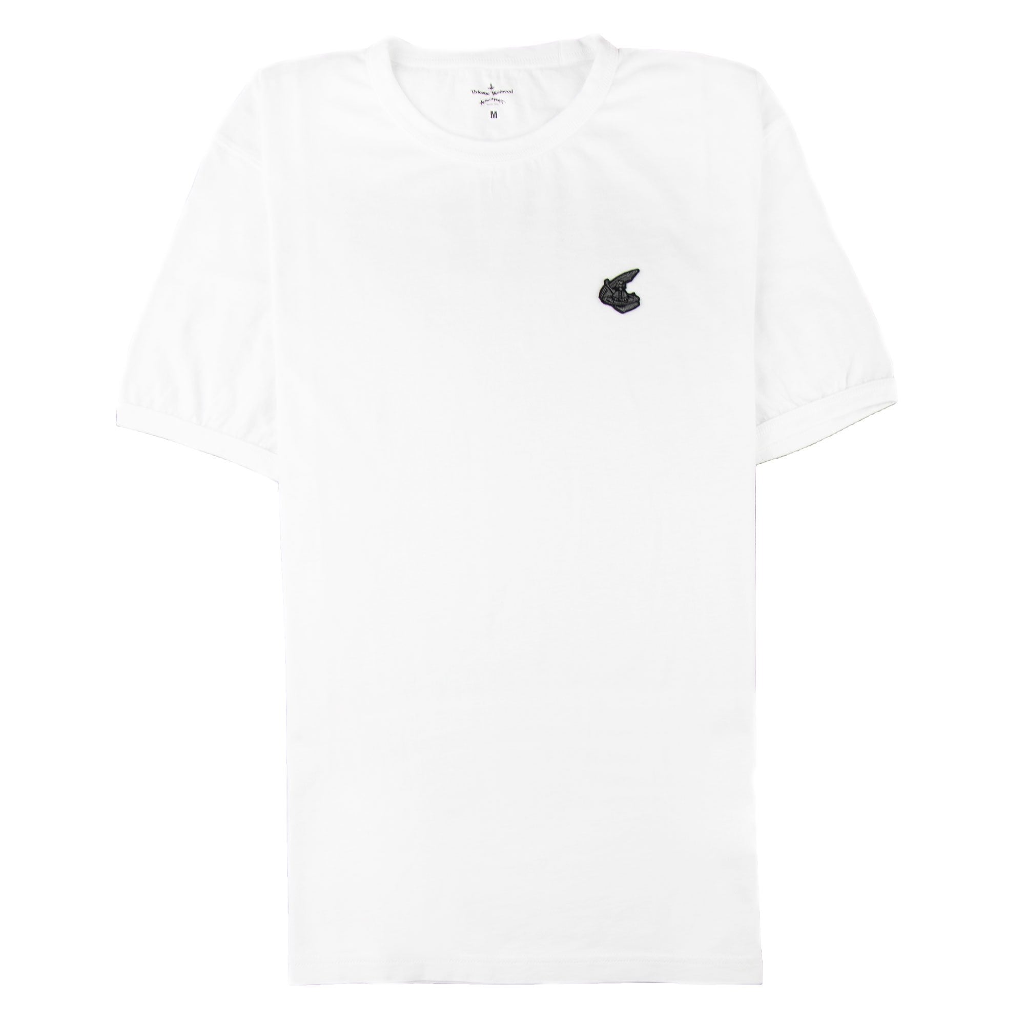 Vivienne Westwood Anglomania Small Cutlass Orb Logo T-shirt White
