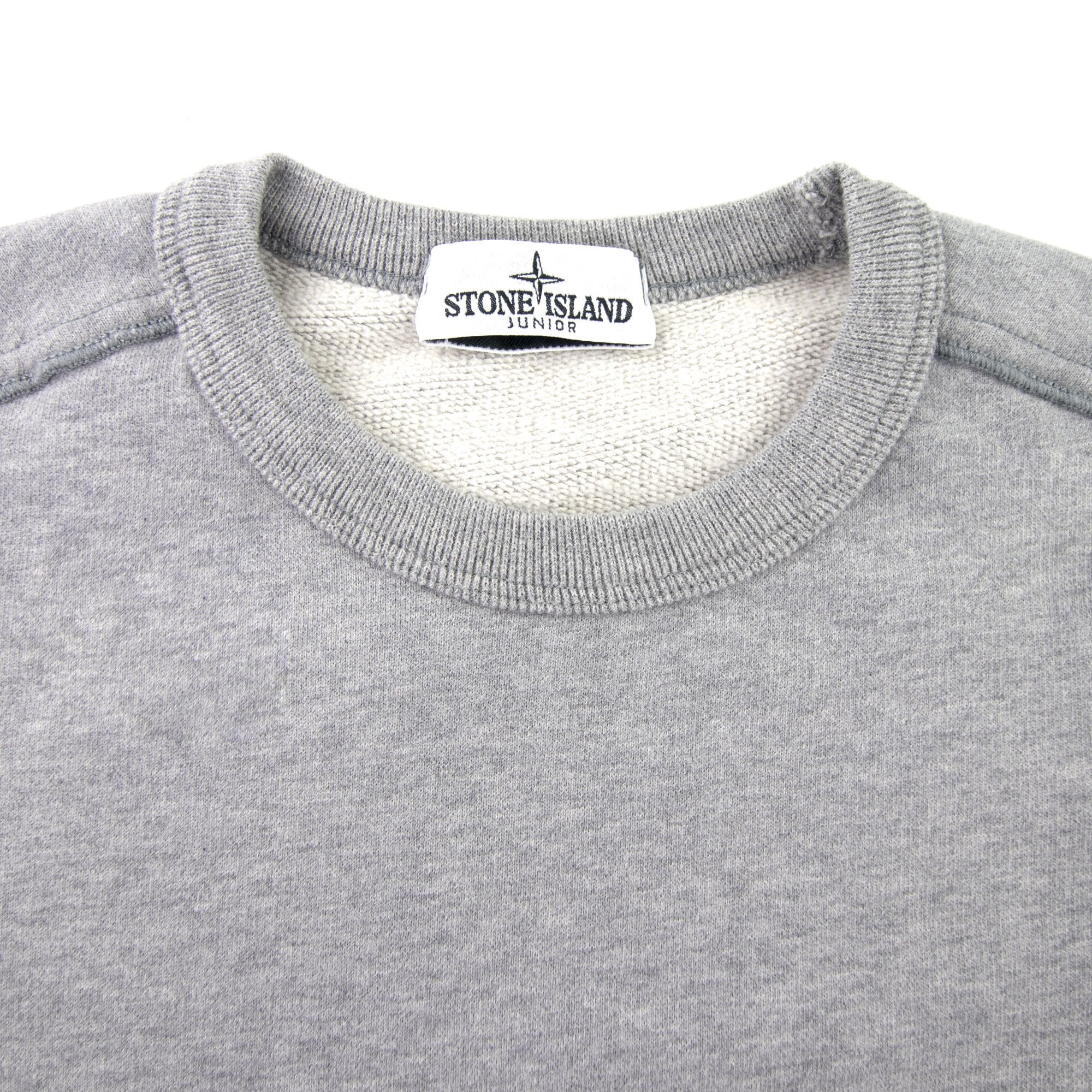 Stone Island Junior 60940 Crewneck Core Sweatshirt Grey V1064 – Onu