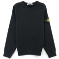 Stone Island Junior 60940 Crewneck Core Sweatshirt Black V0029