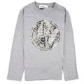Stone Island Junior 21057 Digi Compass T-shirt Grey V1064