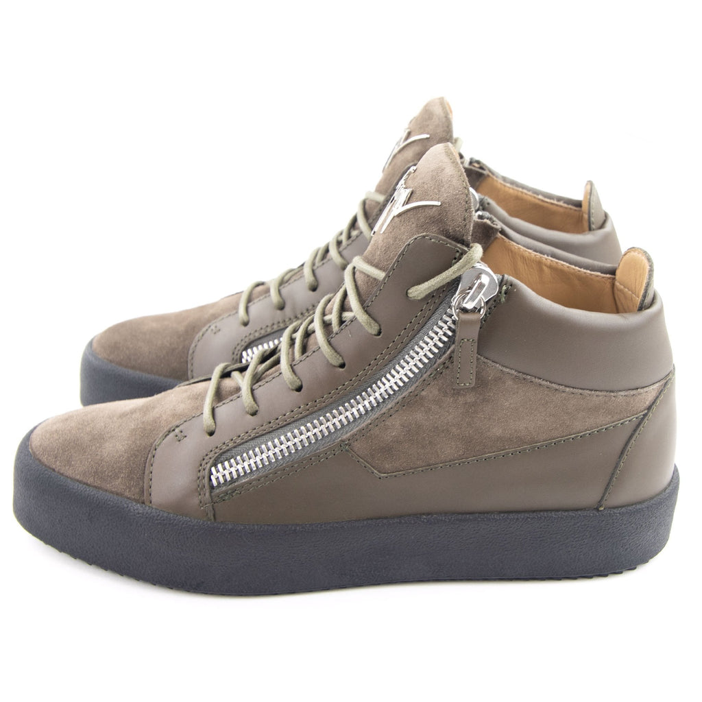 Giuseppe Zanotti Kriss Suede Mid-top Brown